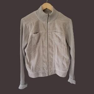 Nordstrom Motto Jacket Corduroy Jacket Petite‎ Medium Taupe